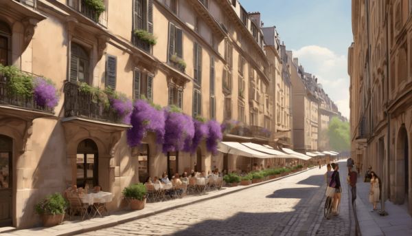 Promenade pittoresque rue des marronniers à Lyon