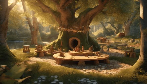 Un monde féérique de jeux et de découvertes au Bois des lutins lyon